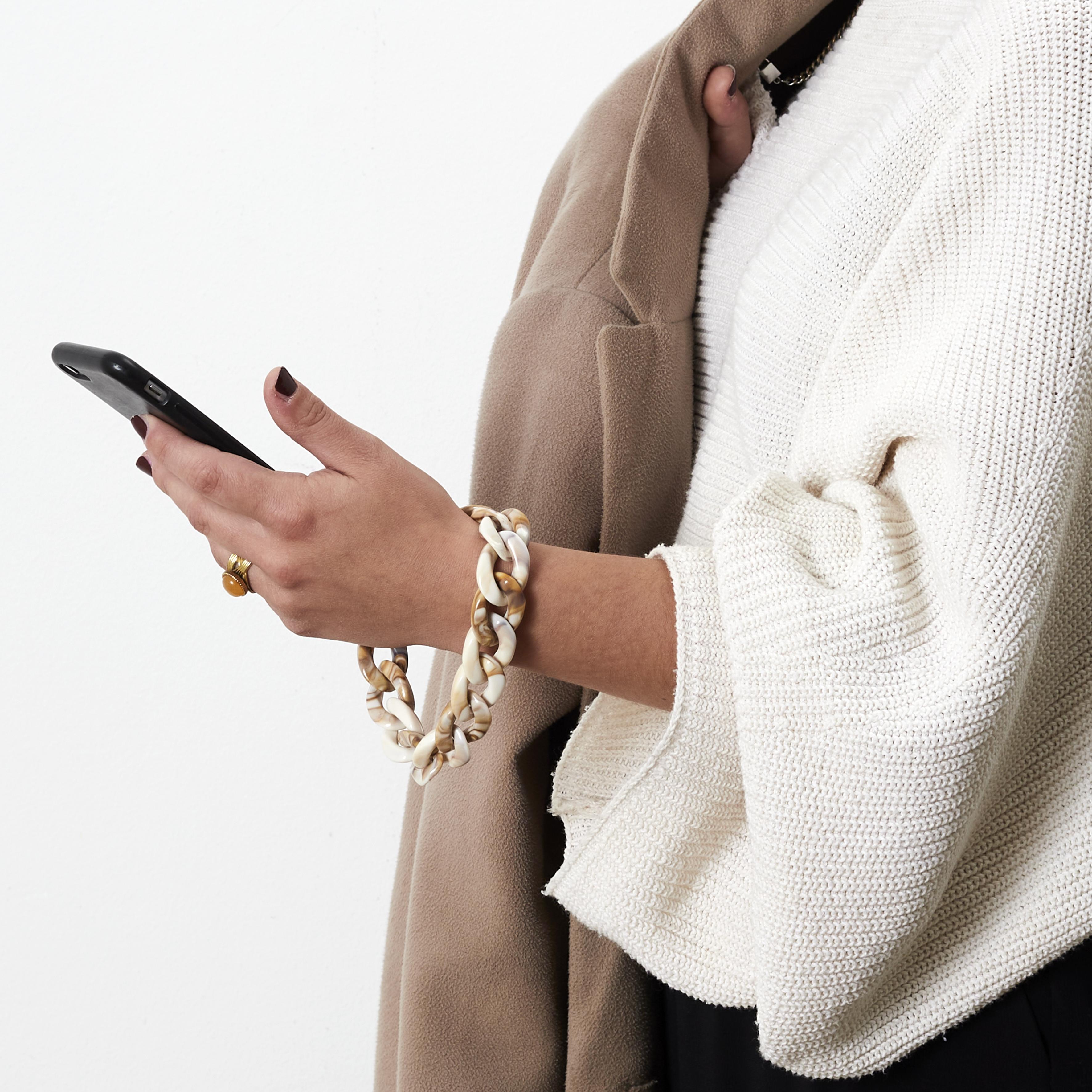 ATTACHE POIGNET SMARTPHONE UNIVERSEL MAILLE