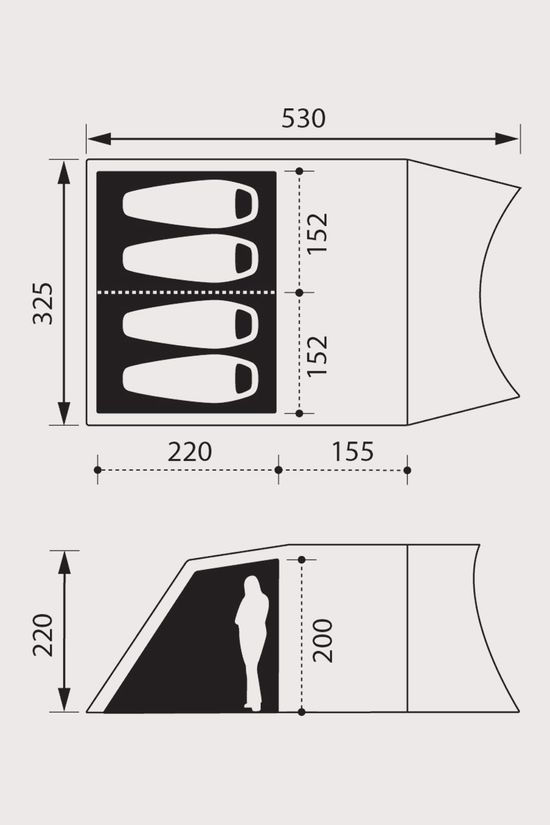 Nomad Nomad Dogon 4 LW Tent