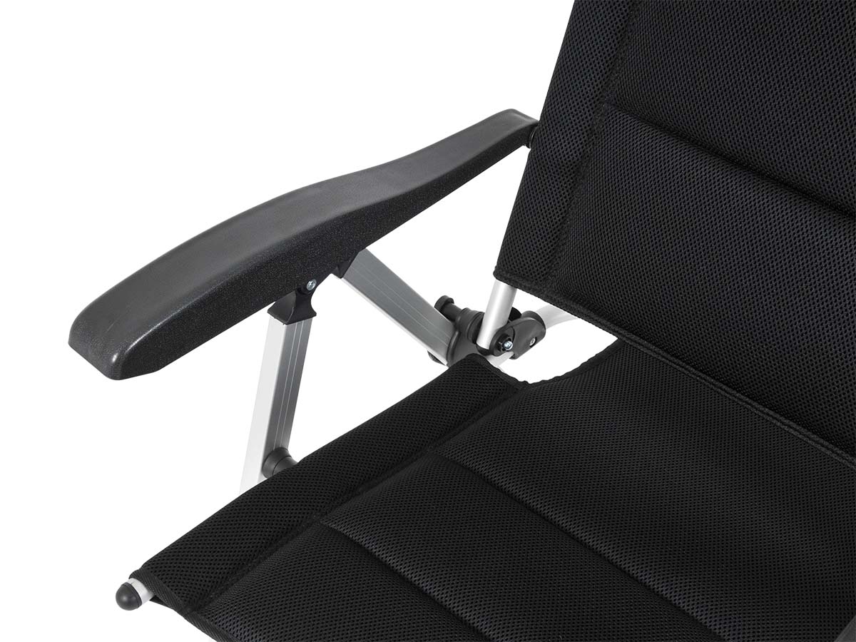 Obelink Corsa standenstoel met voetenbank - Black
