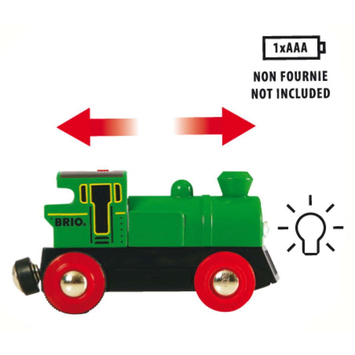 BRIO Spiel Speedy Green Batterielok