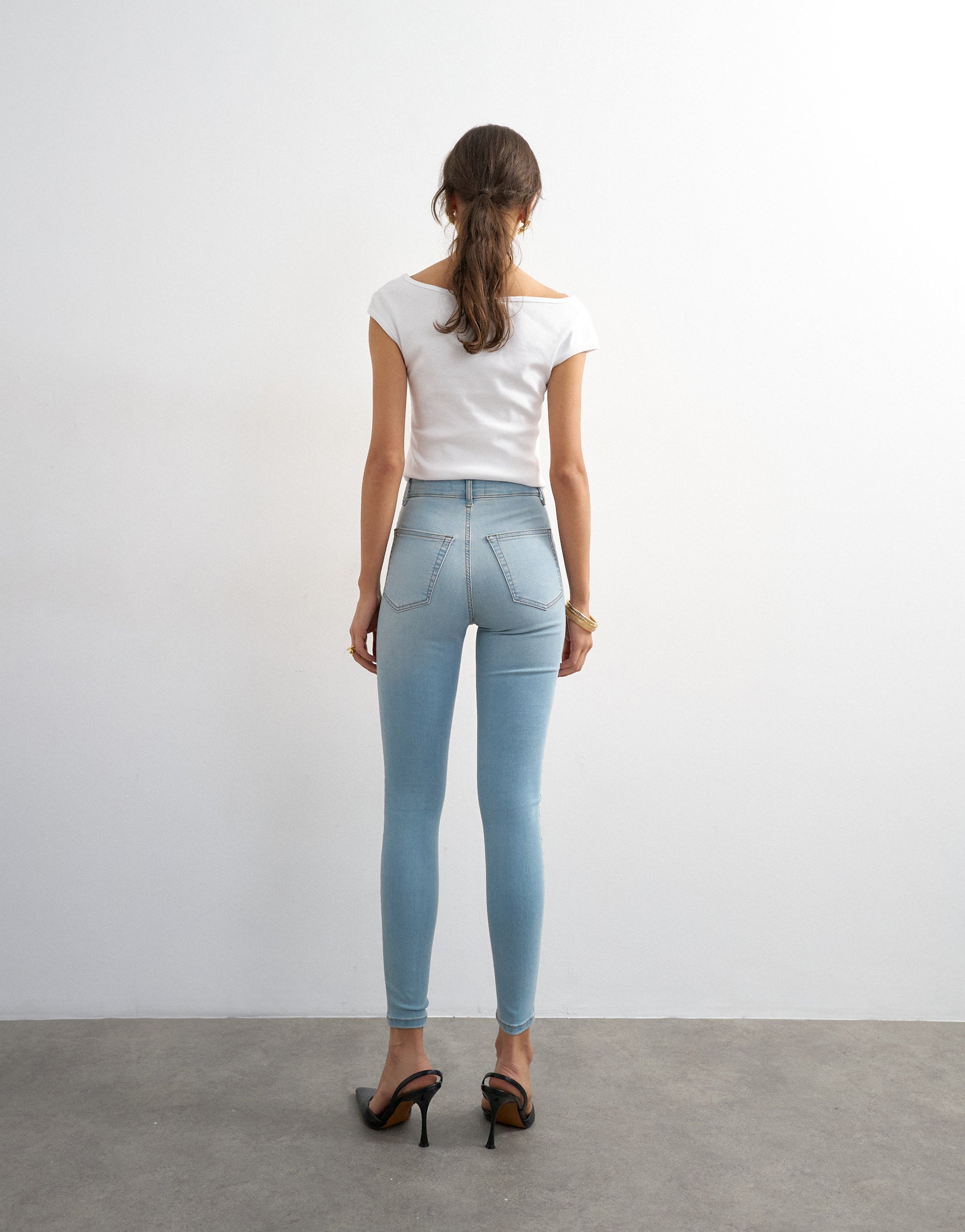 TSJONI High rise Skinny fit Jeans