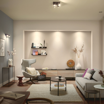 Philips Hue Milliskin inbouwspot vierkant 1x5.5W aluminium excl. switch incl. bluetooth