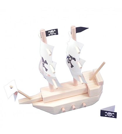 Gift In A Tin Bygges?t - Build - Pirate Ship In A Tin