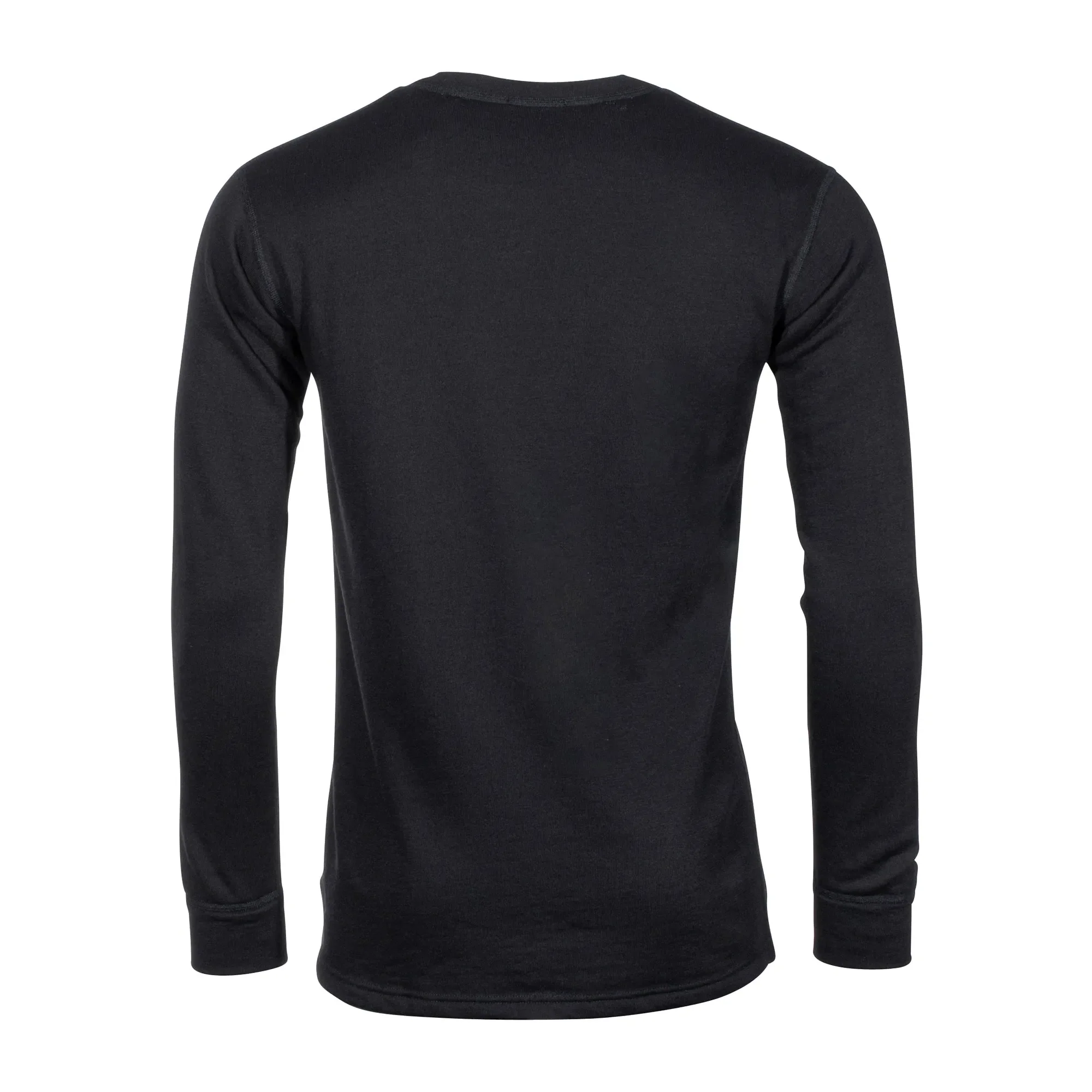 Aclima -  Aclima Sweatshirt WoolTerry Crewneck jet black