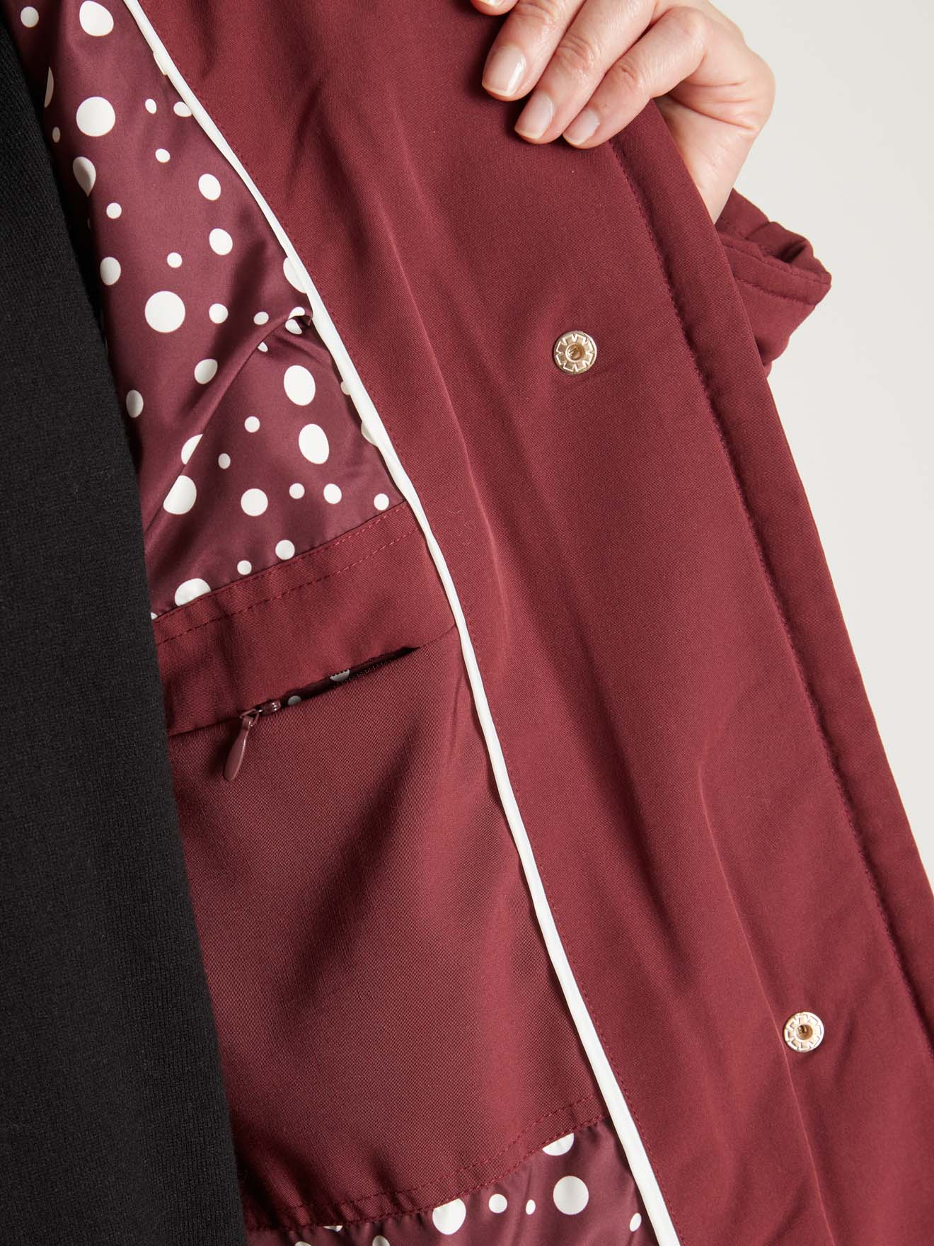 Parka déperlante stature moins d'1,60m