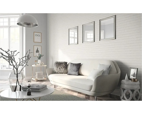 FLAIR hanglamp, 1-lichts, Ø 40 cm, wit/zilver