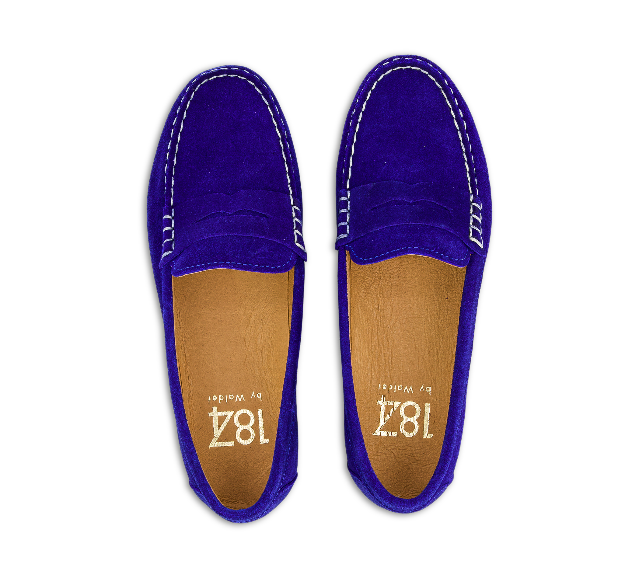 1874 by Walder Loafers & Mokassins blau