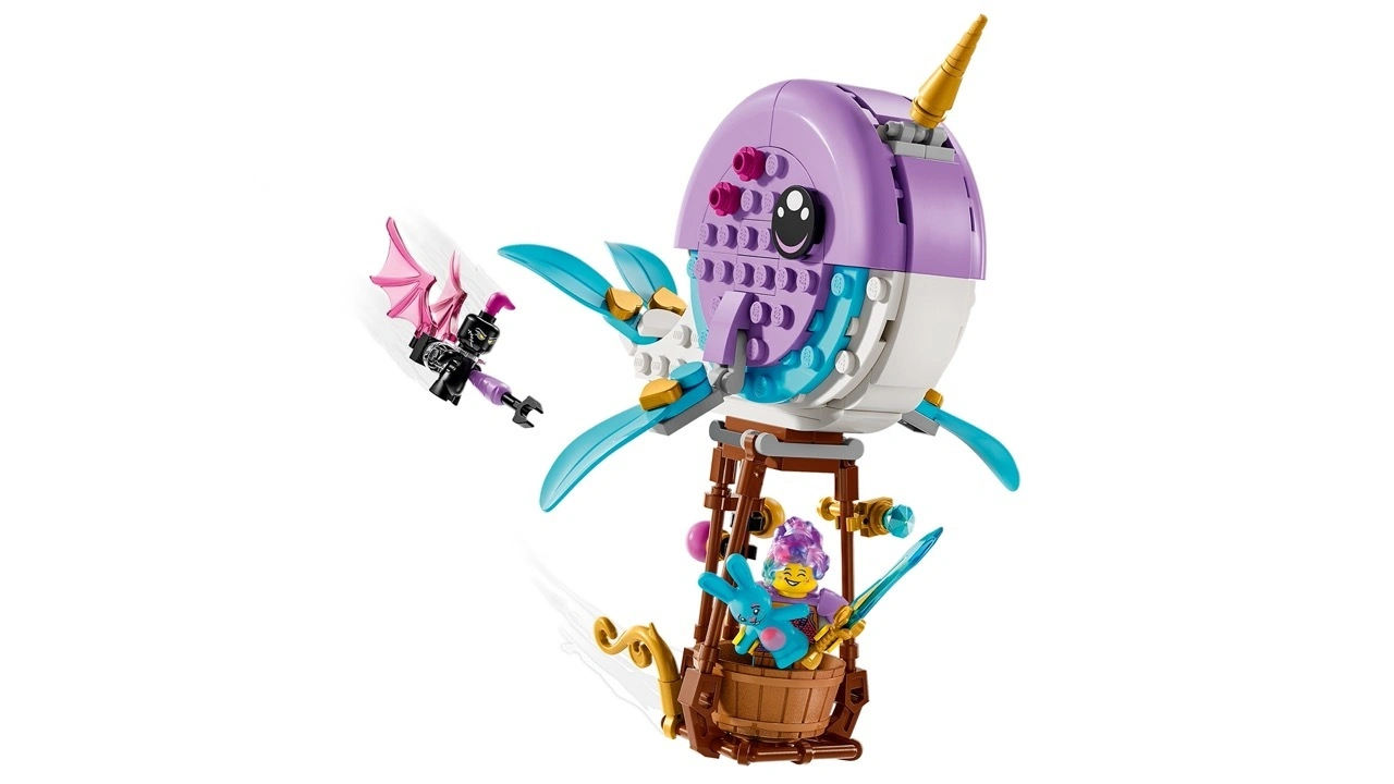 LEGO® DREAMZzz 71472 IZZIES NARWAL-HEIßLUFTBALLON