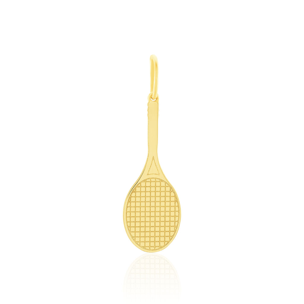Pendentif Julius Sport Tennis Or Jaune