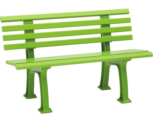 Blome Ibiza tuinbank, kunststof, 2-zits, appelgroen