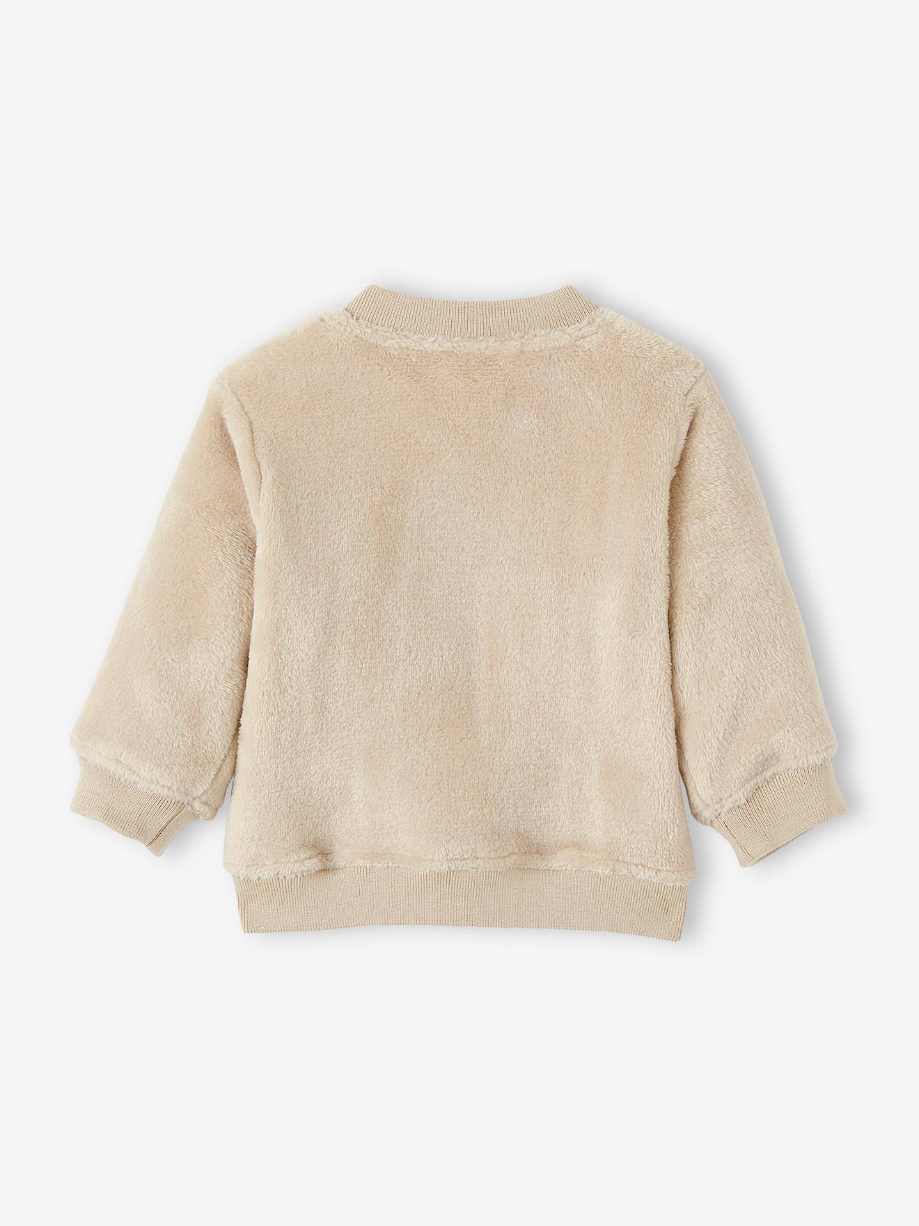 Parka 3 em 1 para bebê menino com jaqueta removível de malha azul-escura lisa.