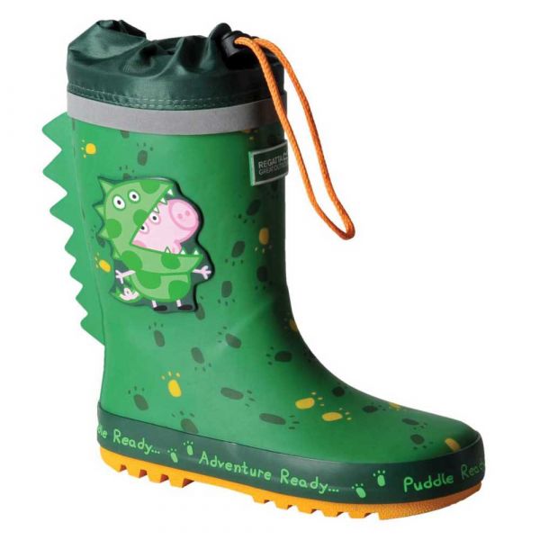 Regatta Peppa Puddle Welly Boots Verde EU 30
