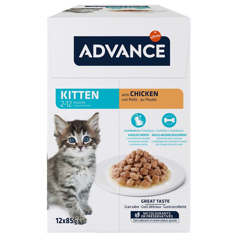 Advance Kitten poulet pour chaton