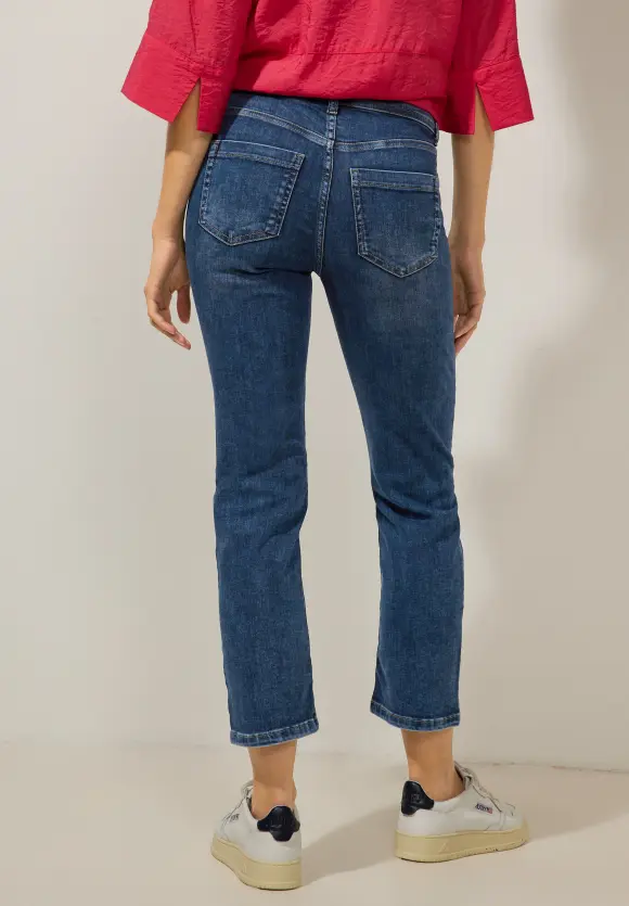 Slim Fit Jeans - deep indigo used wash