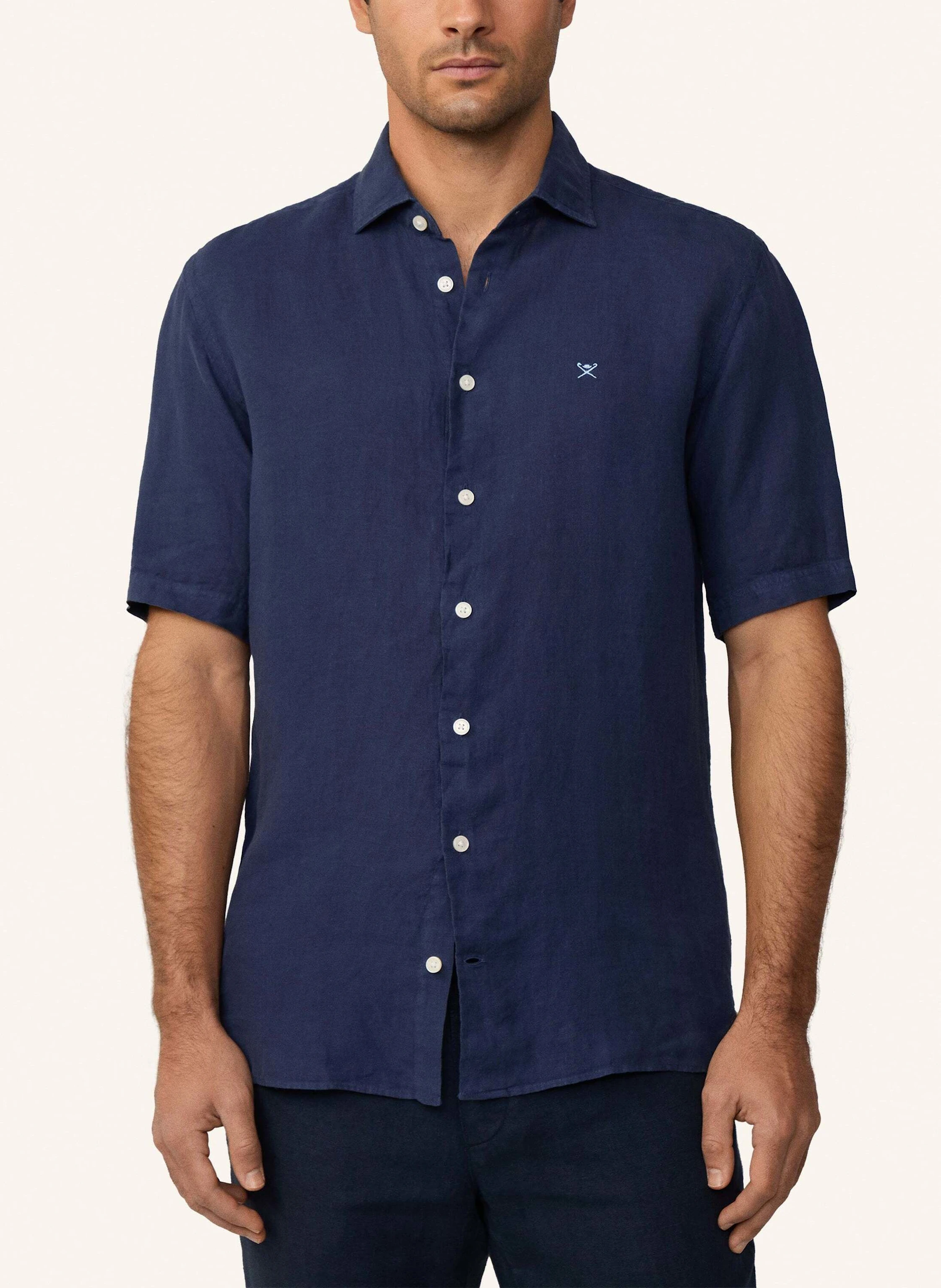HACKETT LONDON Freizeithemd GMD LINEN SS