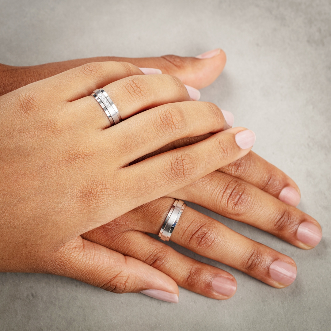 Paarringe 925 Silber Arezzo