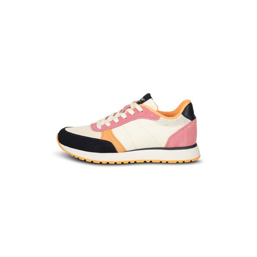 Woden Ronja Sneakers, Navy/Papaya, 40