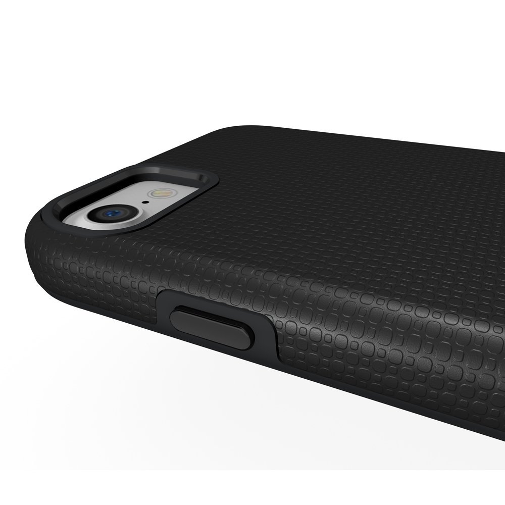 iPhone SE (2022/2020) / 8 / 7 / 6S North Case Premium Hybrid Schutzhülle (EGCA00102) - Schwarz