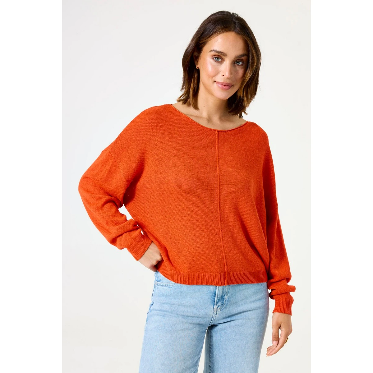 Dames Vest STRW-01VestjeR-hals
