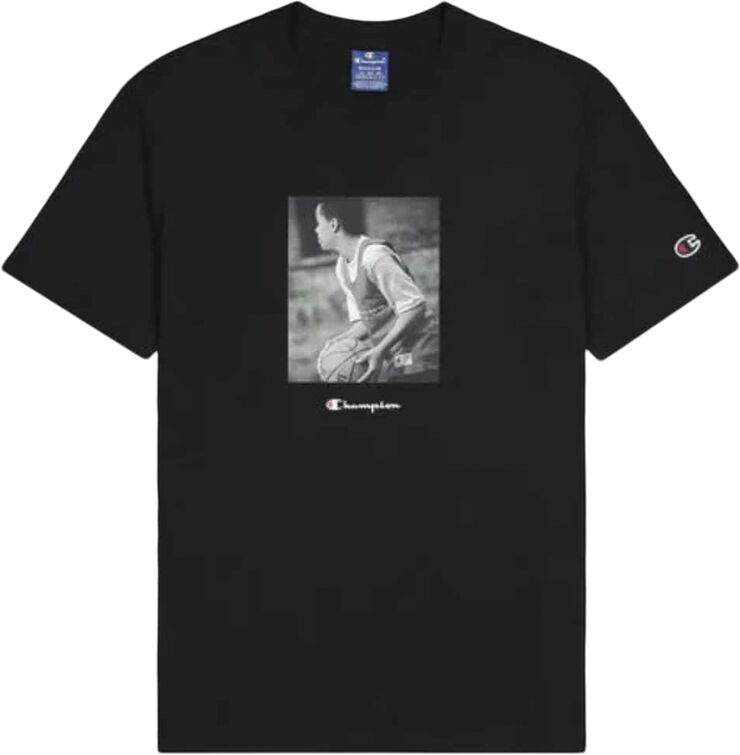 Champion CREWNECK T-SHIRT Black