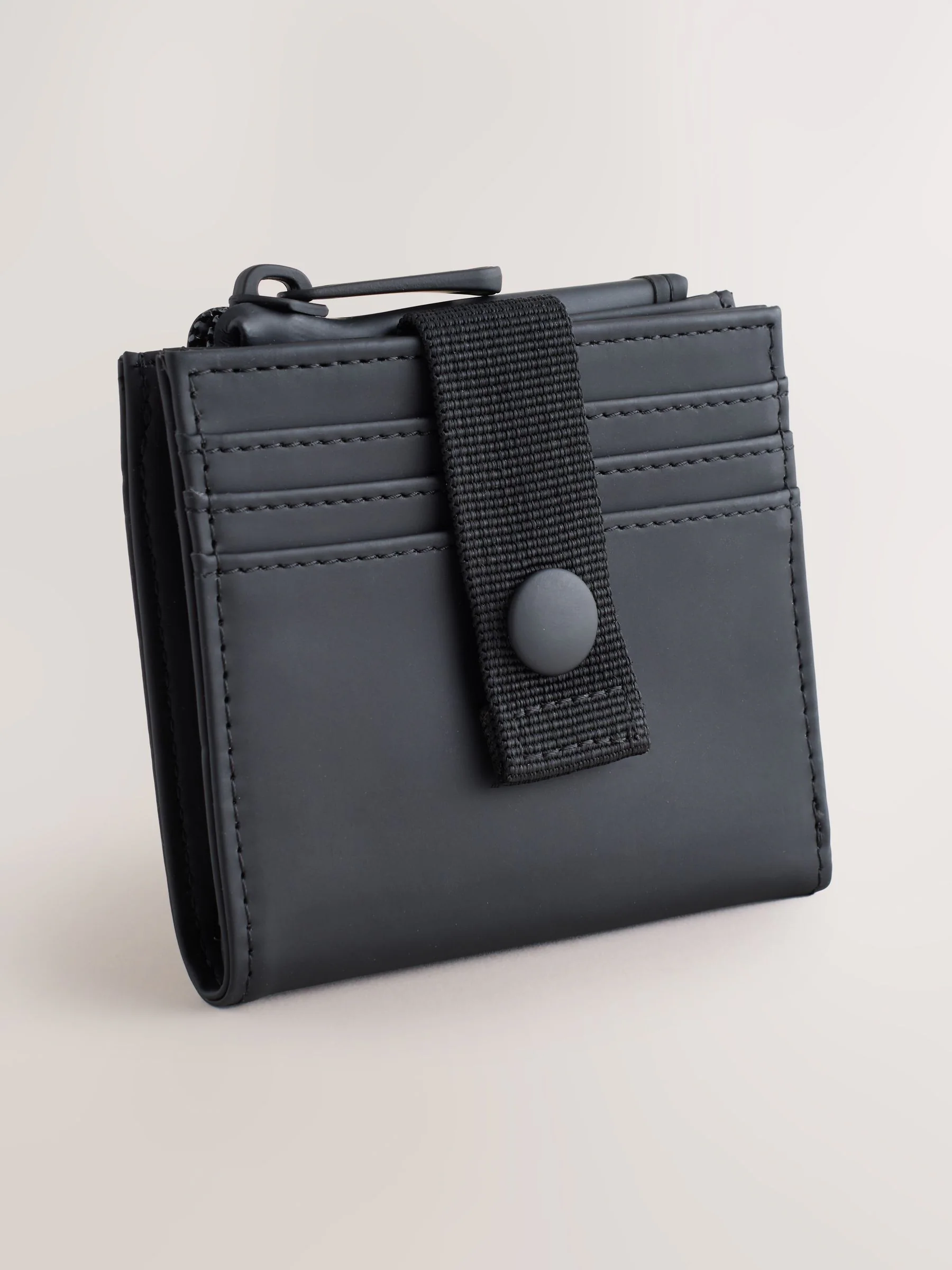 Zwart - Rubberised Wallet