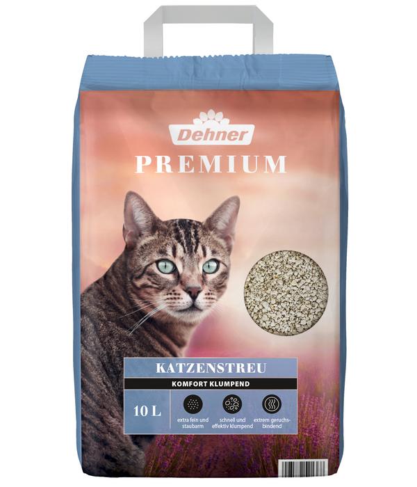 Dehner Premium Katzenstreu Komfort Klumpend,