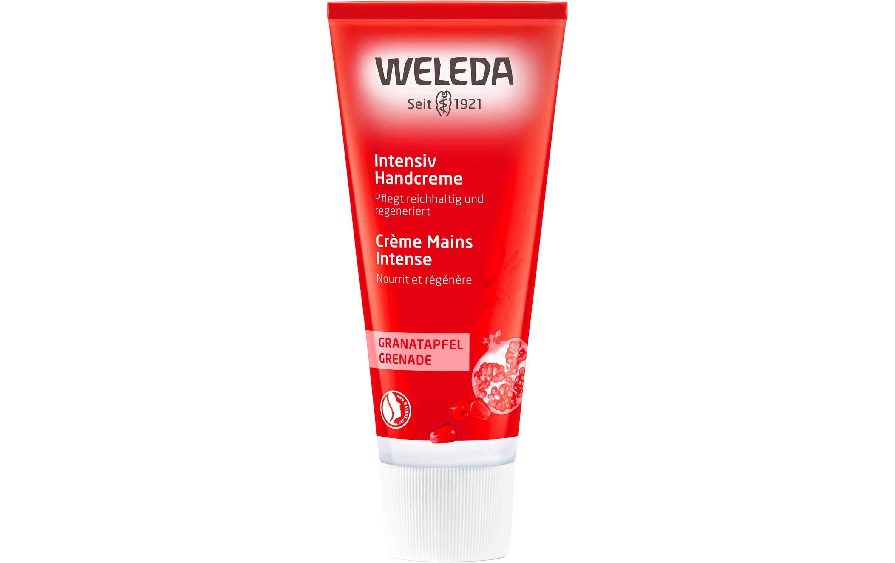 Handcrème Granatapfel intensiv 50 mlNatürliche Handpflege wirkt antioxidativ und fördert die Zellregeneration