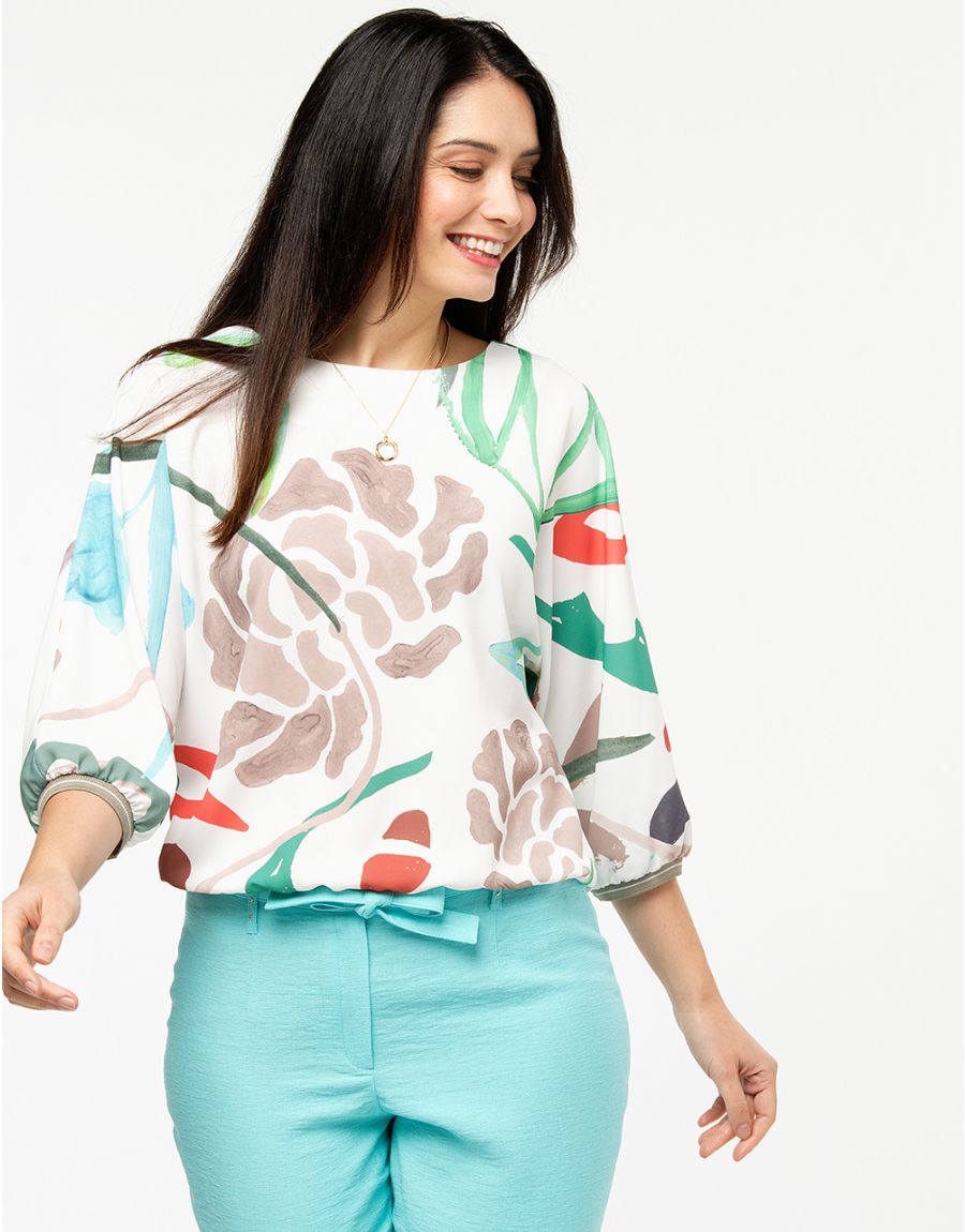 Blouse chic blanche