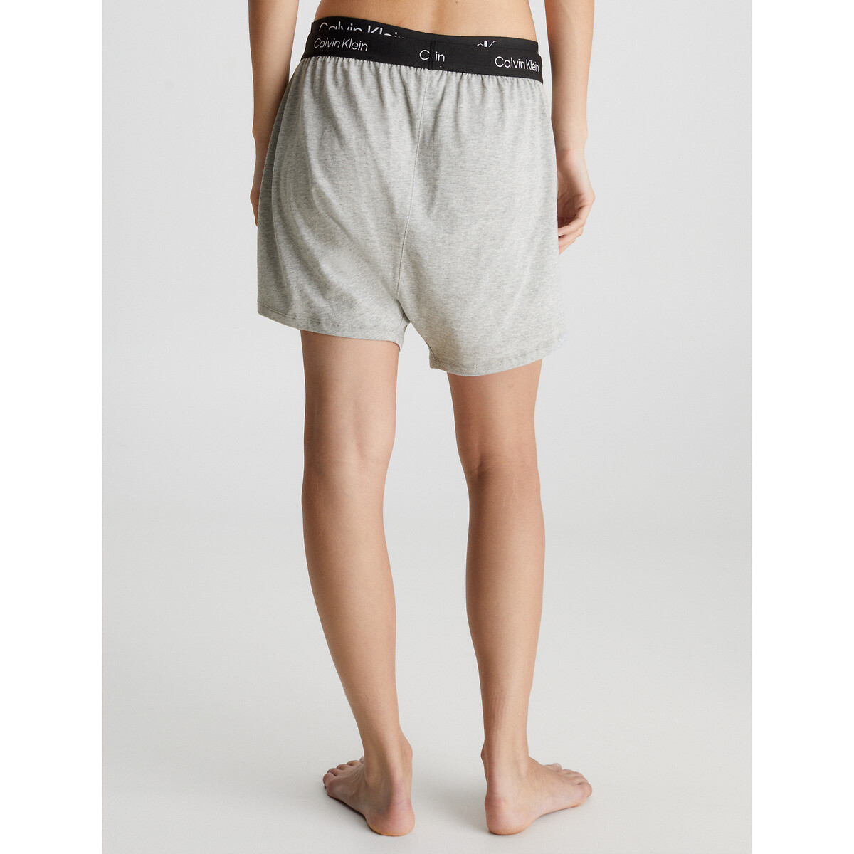 CALVIN KLEIN ROUPA ÍNTIMA<br>Shorts de pijama em algodão