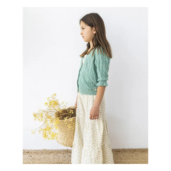 Búho Cardigan Lin Ajouré Romantic | Vert