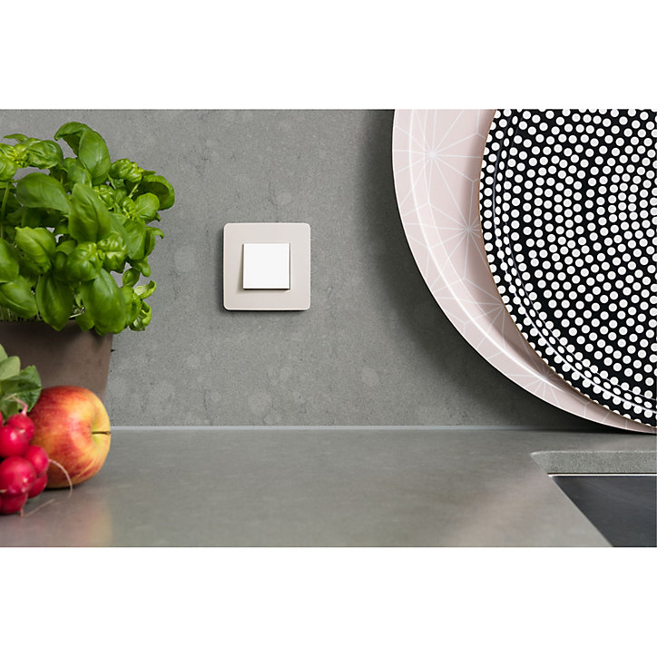 Mécanisme interrupteurs va-et-vient Schneider Electric Unica Déco blanc