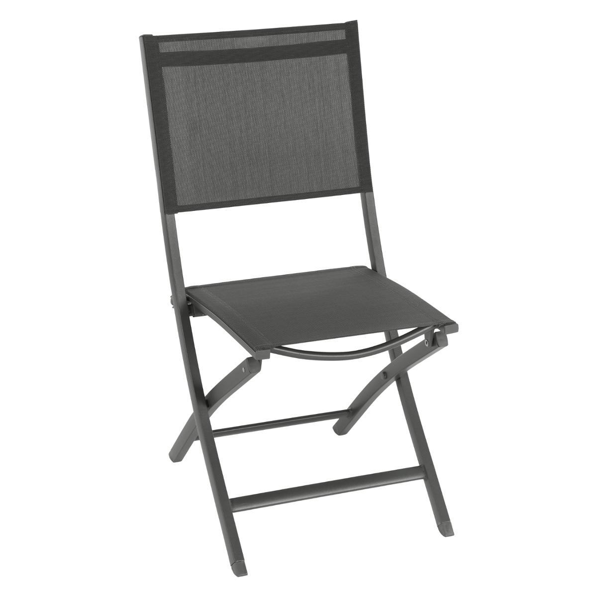 CHAISE ESSENTIA PLIANTE ANTHRACITE GRAPHITE