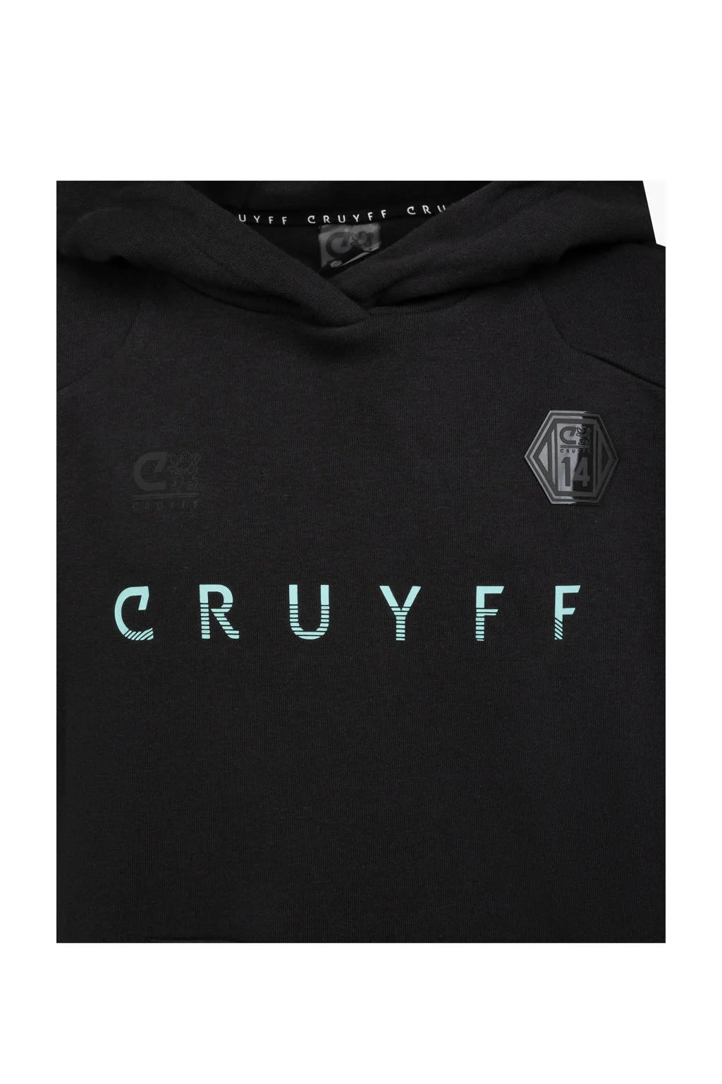 Cruyff hoodie Onyx zwart