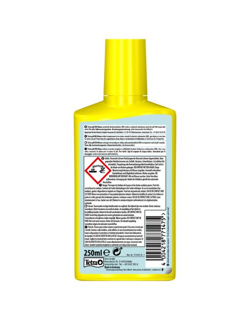 Tetra Aqua Ph\/Kh Minus - Waterverbeteraars - 250 ml