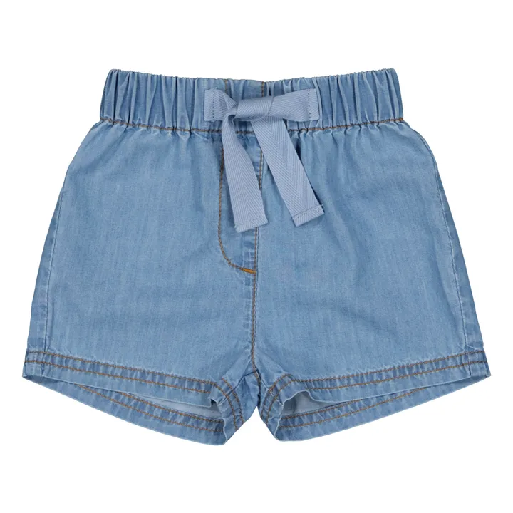 Louis Louise Short Pekin Chambray | Bleu jean