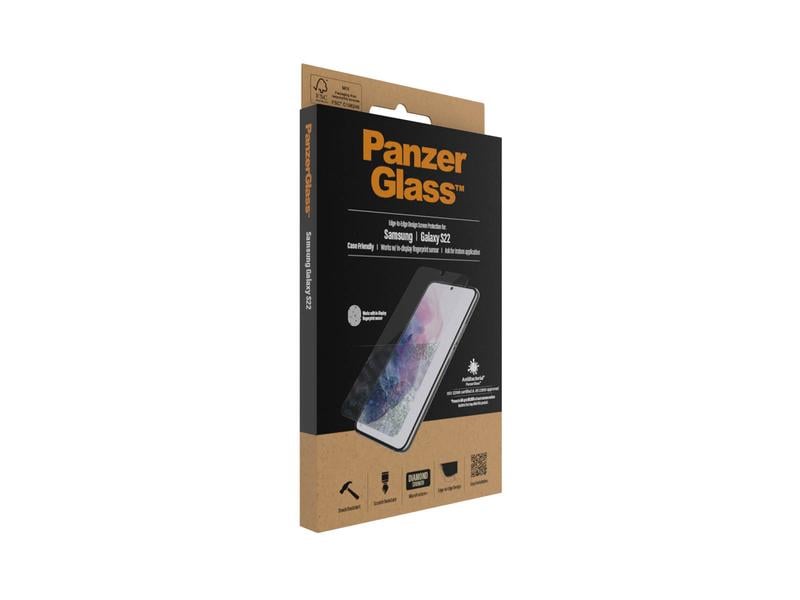 Panzerglass Displayschutz Case Friendly Fingerprint Galaxy Display-Schutzfolie für das Samsung Galaxy S22