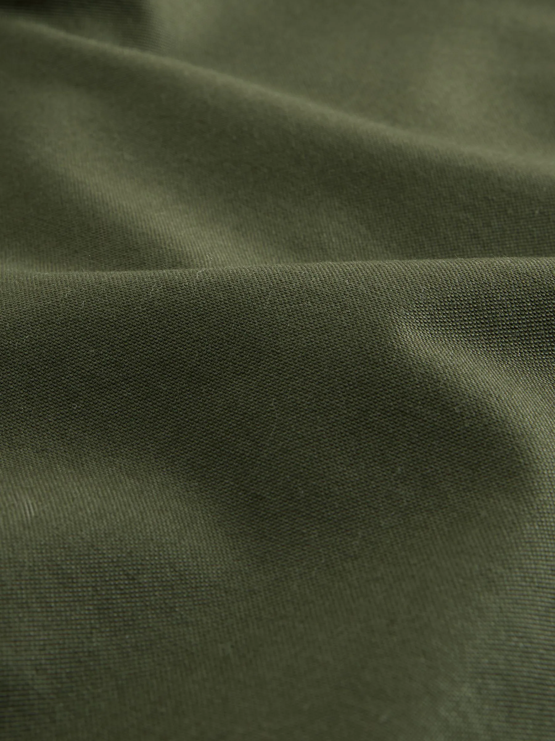 Donkergroen - Slim Fit - Oxford-overhemd met korte mouwen