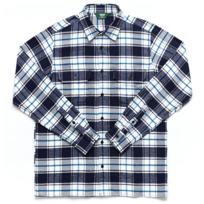 LILYBAY WHITE BLUE LIGHT BLUE-CHEMISE SEBAGO HOMME