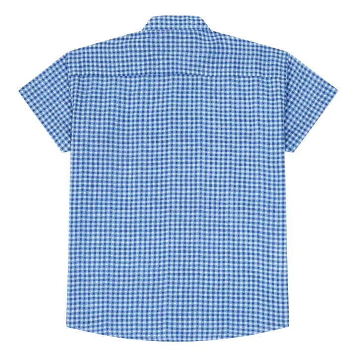 Lucas du Tertre Chemise Bobby Vichy | Bleu ciel