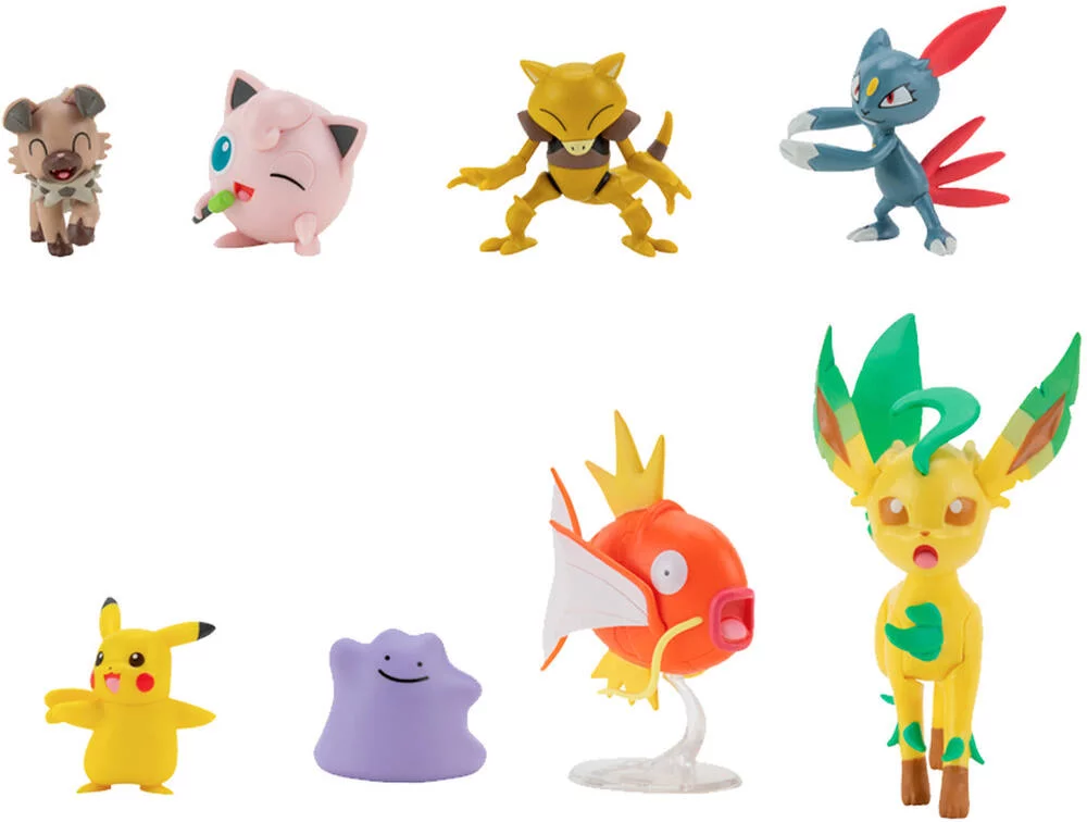 POKEMON - PACK DE 8 FIGURINES
