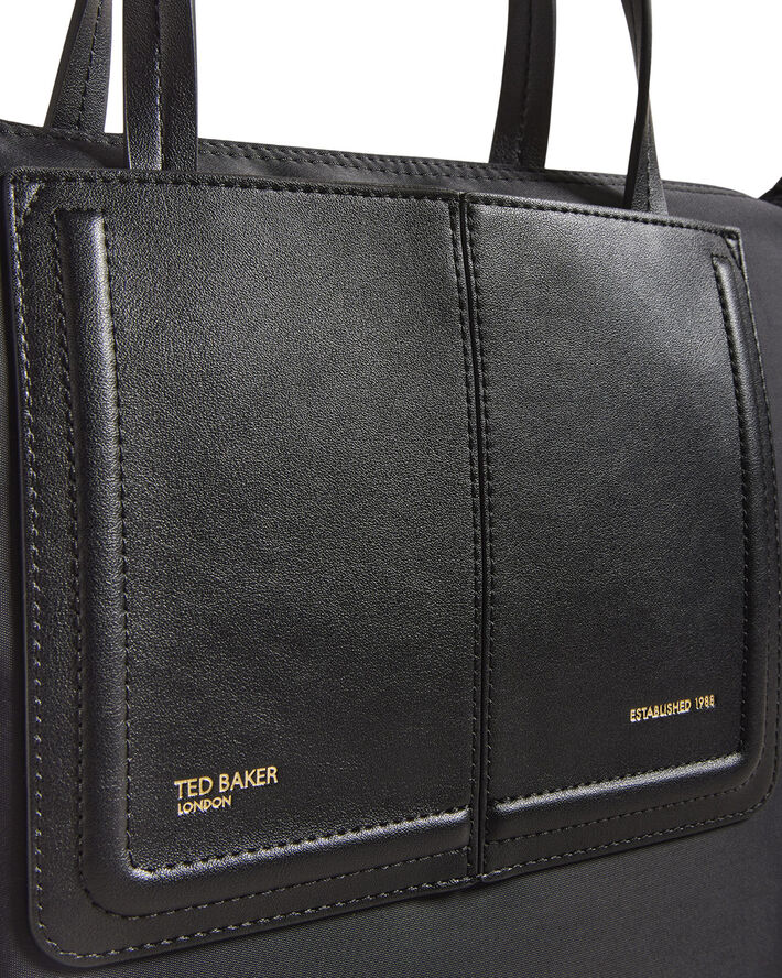 Ted Baker VOYENA Nylon Small Tote Black