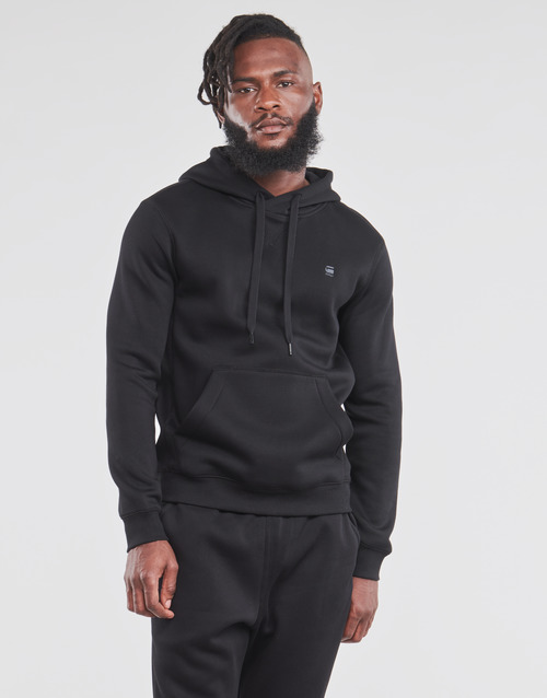 G-Star Raw - PREMIUM BASIC HOODED SWEATE - Noir