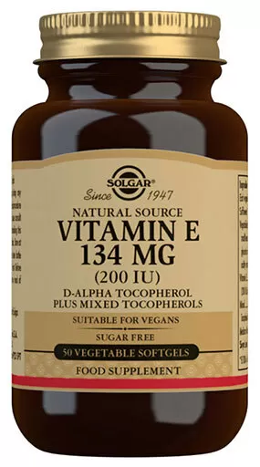 Solgar E-vitamin 134 mg - 50 kap