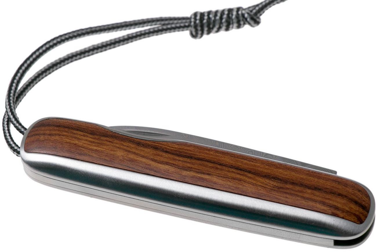 The James Brand The Pike, Rosewood, Damascus, KN110159-00 zakmes