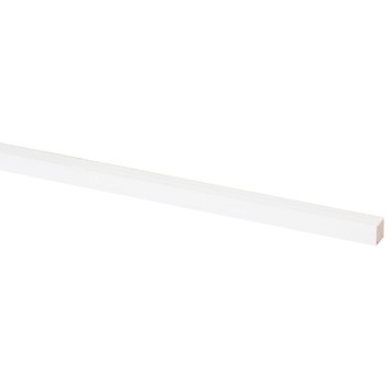 Geschaafd grenen gegrond 15x15 mm 270 cm