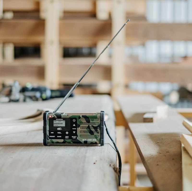 Sangean - SMMR88DAB-C - DAB/FM-Radio - Zwart - Compact