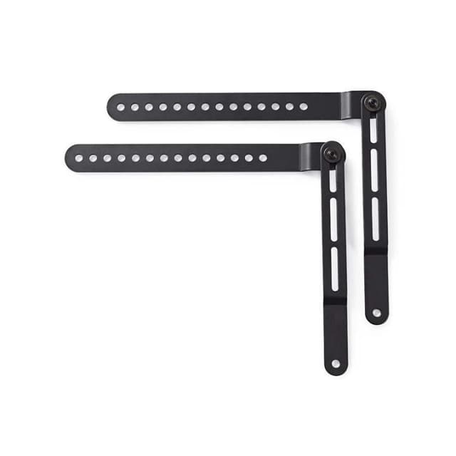 Nedis Soundbar Beslag | Kompatibel med: Universal | Fastmonteret på TV'et | 10 kg | Roterede | Stål | Sort