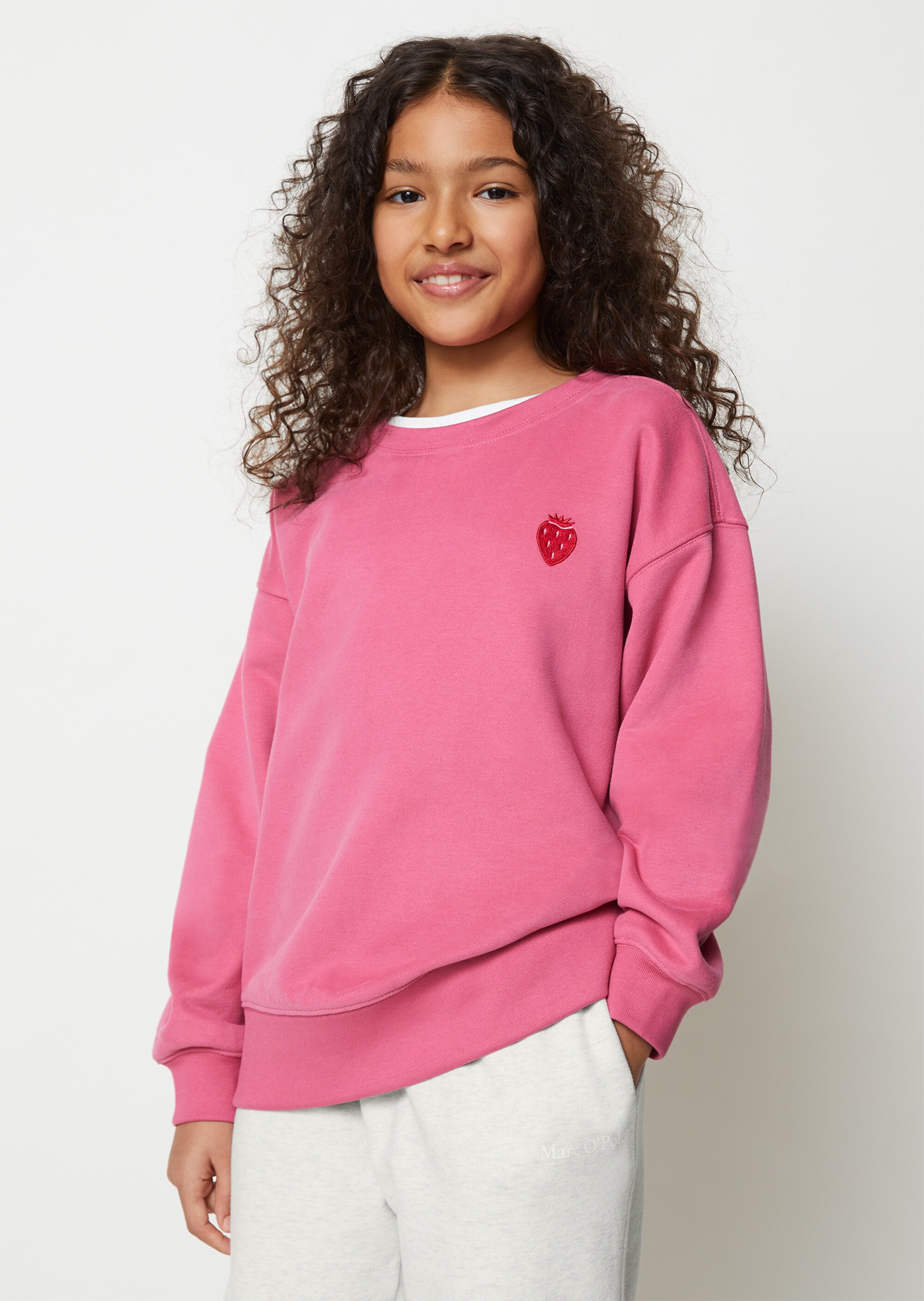 TEENS-GIRLS Sweatshirt mit Logo auf der Rückseite