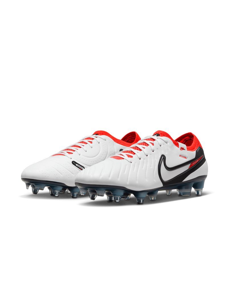Chaussures de football Nike Tiempo Legend 10 Elite SG-PRO Blanc pour homme