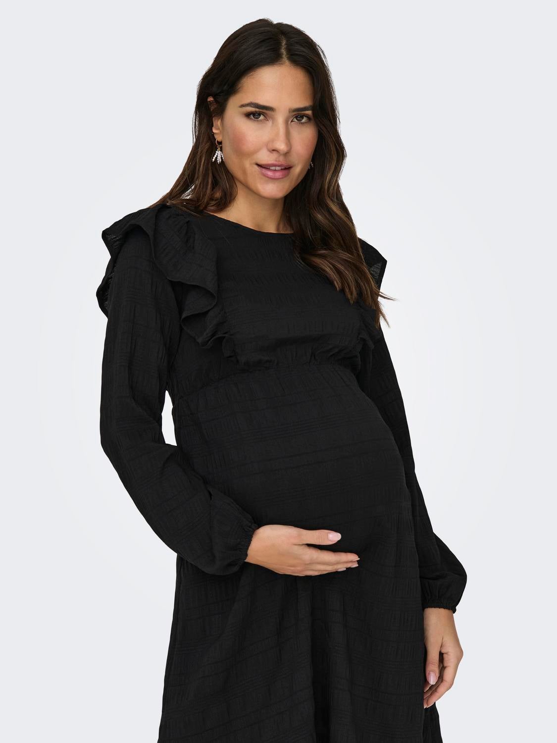 OLMDALLORA Kurzes Kleid Black